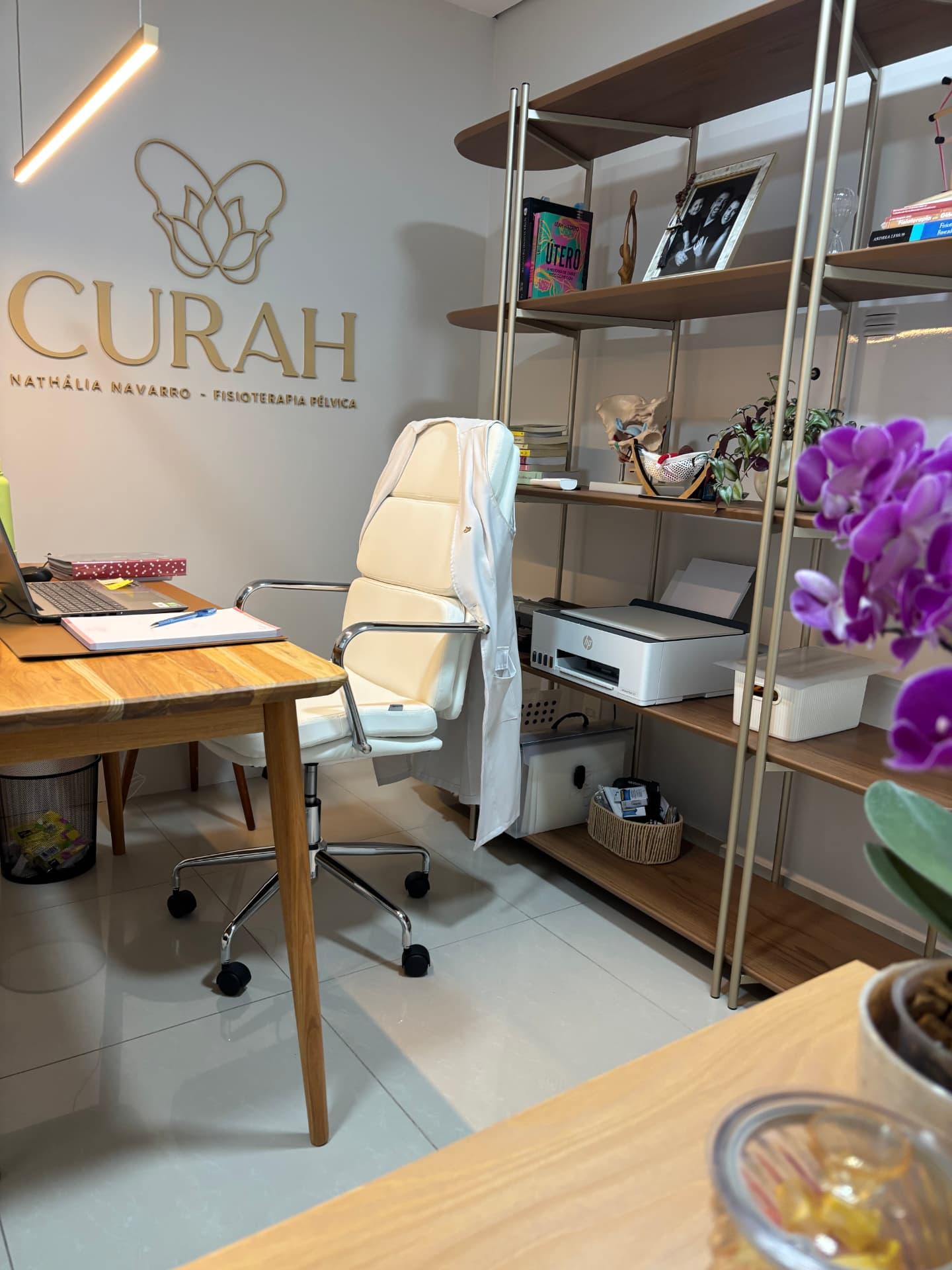 Consultório da CURAH — Fisioterapia Pélvica, em Vila Hamburguesa, São Paulo
